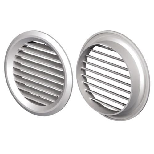 Set 2 GRILE ALBE ventilatie USA 50mm MV 50/2VB VENTS
