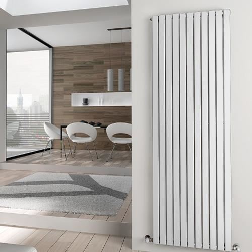 Radiator decorativ PIANO1 vertical 5 EL L344xH1220 ALB IRSAP