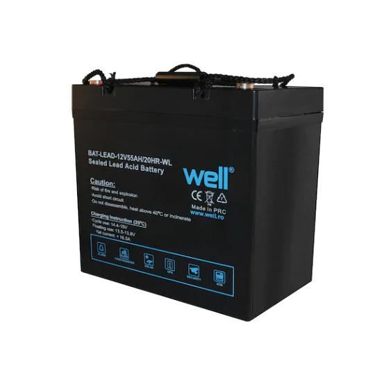 Acumulator 12V 55Ah LEAD WELL