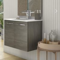 Baza suspendata CORALLO 60cm ROVERE GRIGIO SAVINI DUE