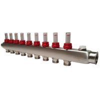 Distribuitor inox cu debitmetre 9 cai 6079370 VALVEX