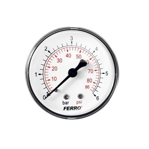 Manometru axial 6 BARI FERRO
