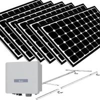 Kit fotovoltaic on-grid 5,5KWP CU 20 panouri 275WP AXITEC + invertor DELTA RPI H5A + suporti acoperis