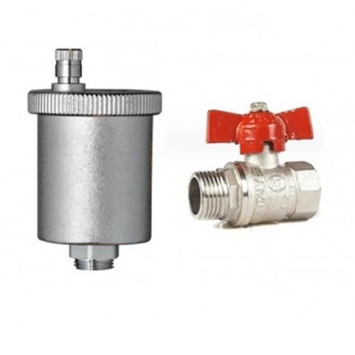 Kit robinet si aerisitor automat solar 19805174 FERROLI