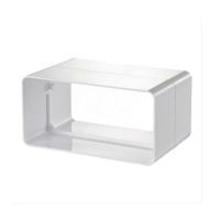 Racord PVC tub rectangular ventilatie 110X55mm 515 VENTS