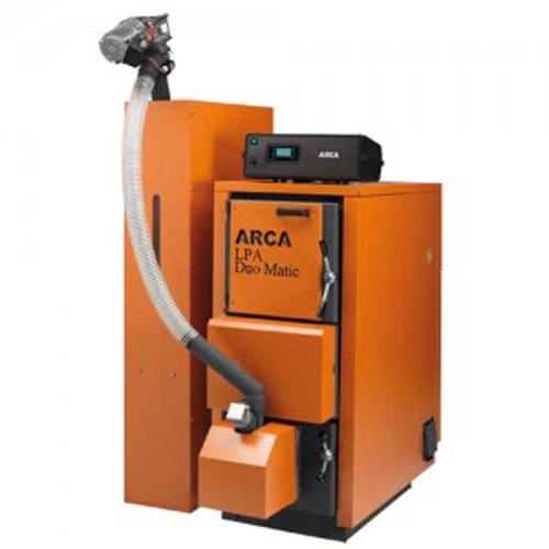 Cazan lemn/peleti 56Kw DUOMATIC INOX LPA56RI ARCA