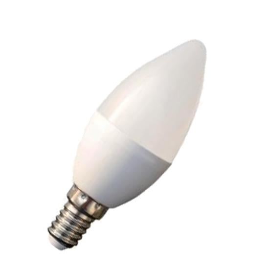 Bec LED lumanare 230V/7W lumina rece E14 WELL