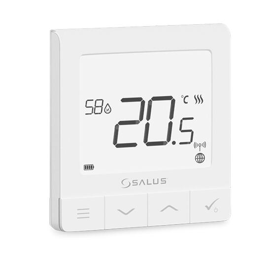 Termostat ambianta cu baterii OPEN THERM SMART HOME WIRELESS QUANTUM SQ610RF SALUS