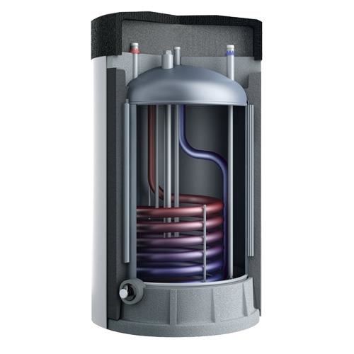 Boiler ACM pompa caldura 200L CU 1 serpentina  VIH R 200/6 VAILLANT