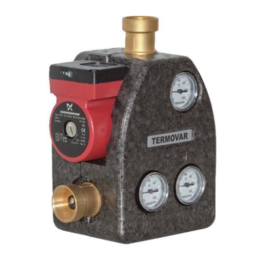 Ansamblu termoventil si pompa GRUNDFOS EPP DN32/65" TERMOVAR