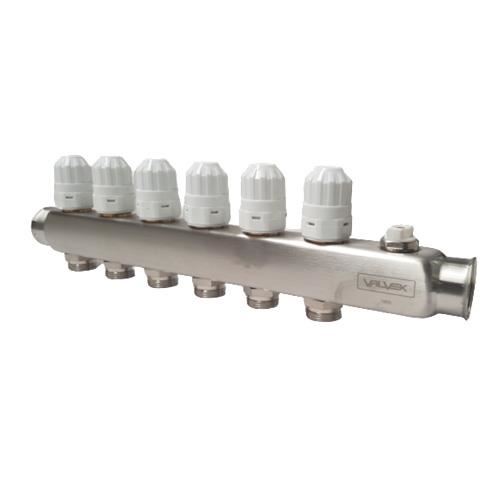 Colector termostatic inox 6 cai 6079190 VALVEX