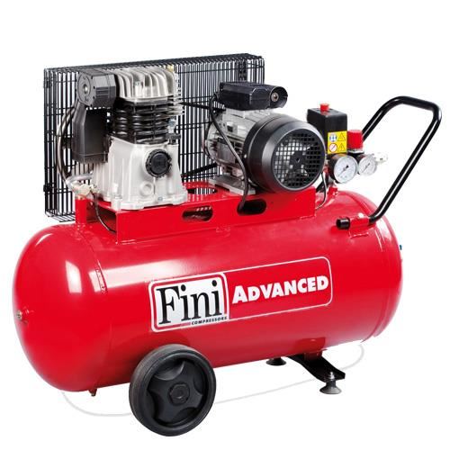 Compresor aer cu 2 pistoane 10 bar 90 litri 2.2KW FINI