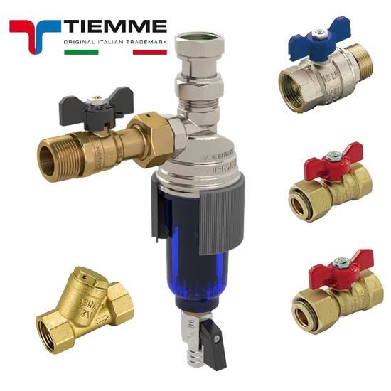 Filtru antimagnetita cu separator impuritati retur CT 3/4" cu kit instalare 3150016 TIEMME