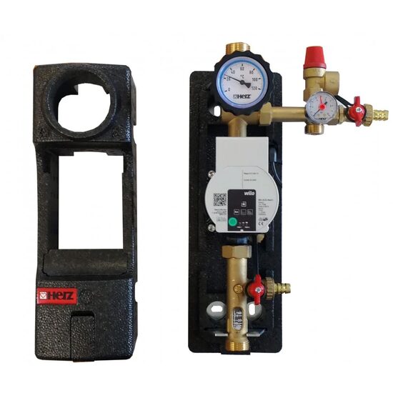 Grup pompare solar SIMPLE DN20 Q=4-24l/h CU POMPA WILO PWM 1451183  HERZ