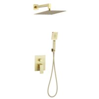 Set dus ingropat in perete ARS BRUSHED GOLD 2420270 VALVEX