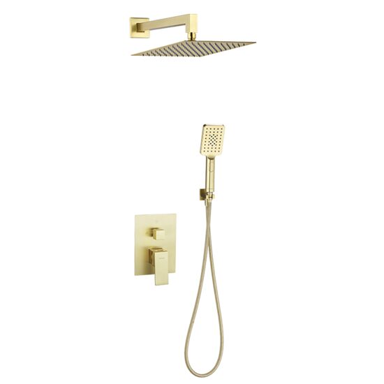 Set dus ingropat in perete ARS BRUSHED GOLD 2420270 VALVEX