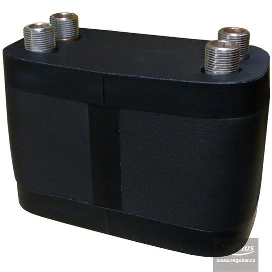 Schimbator caldura 3/4x45 placi cu izolatie DV193-45E REGULUS