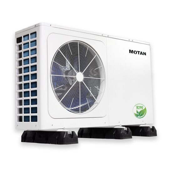 Pompa caldura aer-apa 8Kw 230V R290 T=75°C monobloc extern BH3KW230V MOTAN KOBER