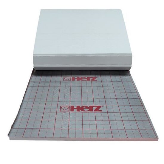 Placa pardoseala rola H30 tacker EPS100 HERZ