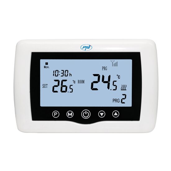 Termostat conectare internet WIFI control 4 zone PNI CT440 APP TuyaSmart
