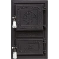 Usa soba monobloc LEO neagra 475X295 HGT