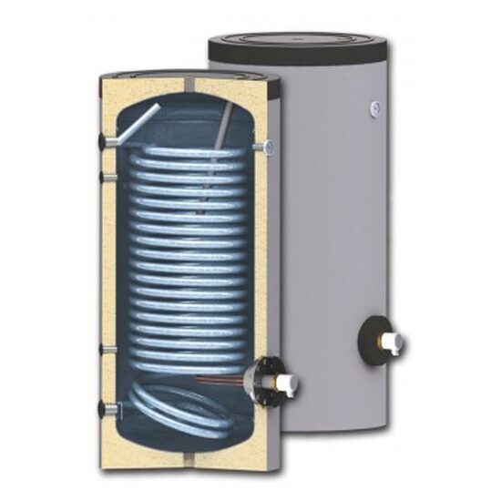 Boiler ACM pompa caldura 150L CU 1 serpentina marita 1.4mp SWP N150/1 SUNSYSTEM
