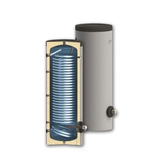 Boiler ACM pompa caldura 500L cu 1 serpentina marita 4.6mp SWP NL500/1 SUNSYSTEM