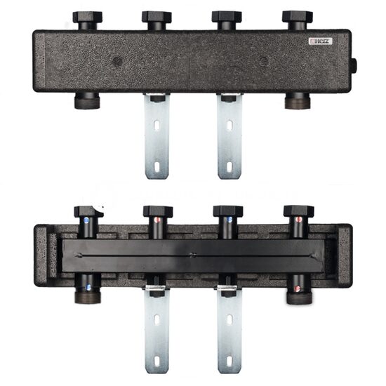 Distribuitor cu preselector hidraulic HIDRAULIC PUMPFIX 3 circuite 1.1/4" DN25 1451358 HERZ