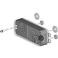 Schimbator caldura in placi  ACM 26 placi 8718642949 BOSCH