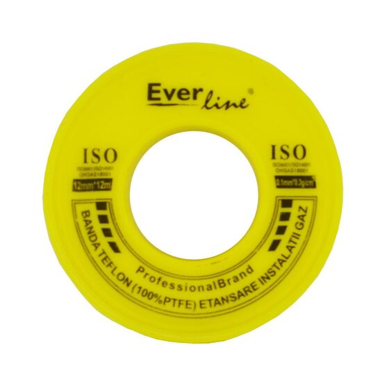 Banda teflon gaz 12MM X12ML ELG-GA1212 ERMETIQ
