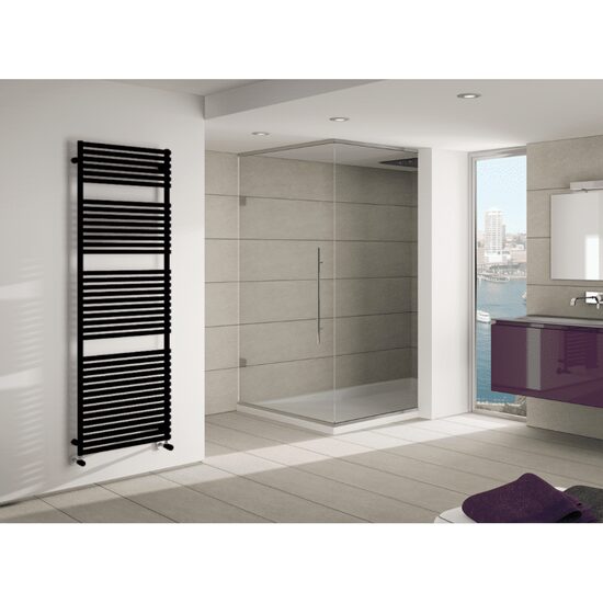 Radiator baie ARES 500x1720 negru mat RAL 9005 IRSAP