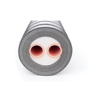Teava preizolata canal termic incalzire 2xD40mm/Dext=150mm RAUVITHERM DUO REHAU