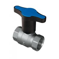 Robinet sfera izolare anticondens 3/4" maner albastru 1220152 HERZ