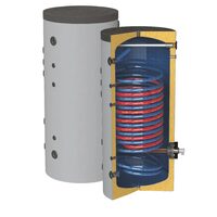 Boiler cu doua serpentine in paralel 300 L SUNSYSTEM