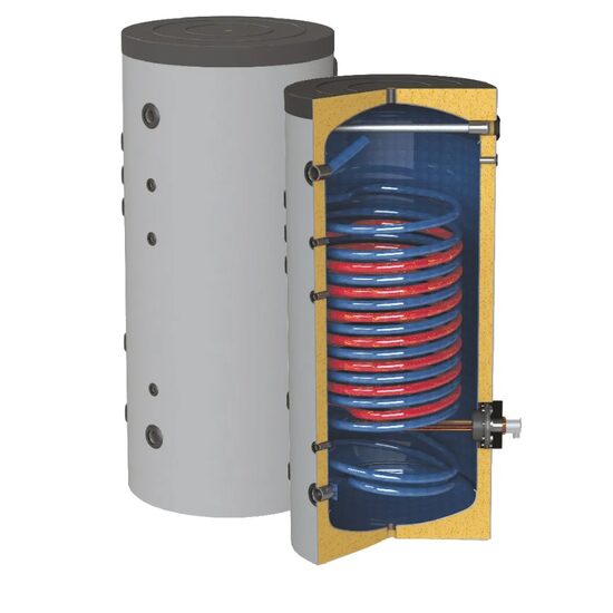 Boiler cu doua serpentine in paralel 300 L SUNSYSTEM