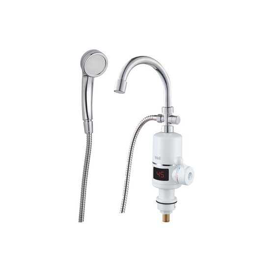 Robinet electric apacalda instant P3.3 KW cu dus si afisaj DRIZZLE WELL