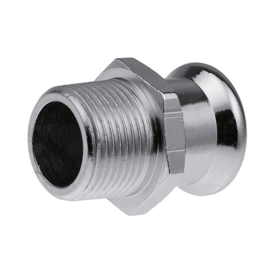 Adaptor otel carbon compresie 54x2 FIL EXT KAN-THERM