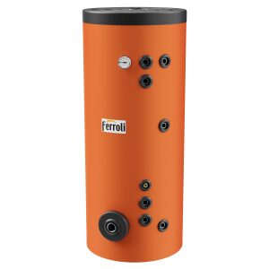 Boiler cu doua serpentine in paralel  200 L ECOUNIT DOUBLE 200 FERROLI