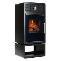 Termosemineu peleti 14Kw (8,5 Kw agent termic) DESIGNO AQUA MIKLOS STEEL (EcoDesign 2022)