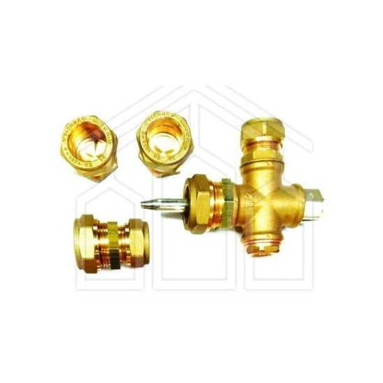 Kit conexiuni hidraulice laterale (4 piese) panouri solare plane SOLAREVO FERROLI