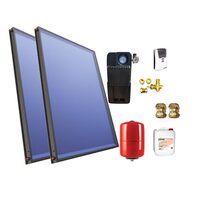 Pachet solar 2 panouri plane V2.6 SOLAREVO 5.2mp fara boiler FERROLI