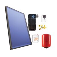 Pachet solar 1 panou plan V2.6 SOLAREVO 2.6mp fara boiler FERROLI