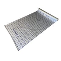 Folie aluminiu pardoseala rola 1ml cu marcaj 50mm INTERAX