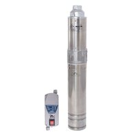 Pompa submersibila inox ape curate cu surub D=4" P=1200W  H=80m Q=50l/min XW3080 WASSERKONIG
