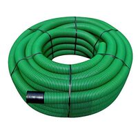 Teava dren corugata D63mm VERDE TRP