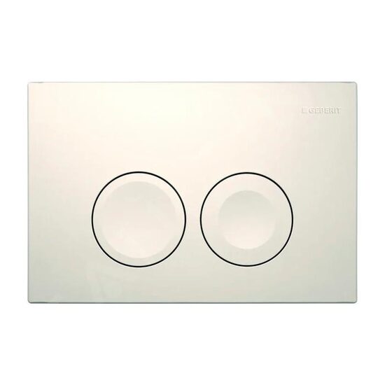 Clapeta actionare DELTA 25 DUAL FLUSH ALB 115.125.11.5 GEBERIT