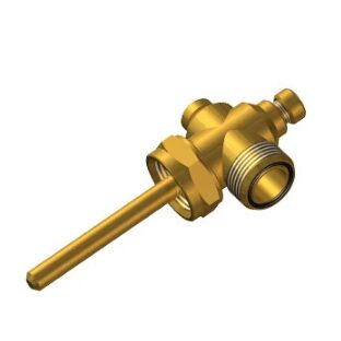 Racord cruce cupru DN22X3/4 cu teaca senzor pentru panouri solare COMISA