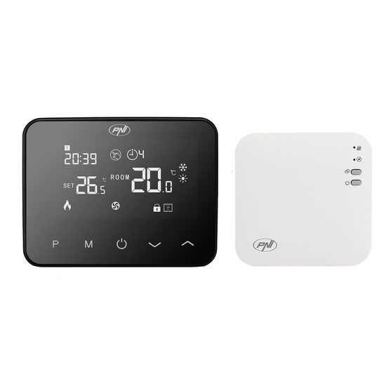 Termostat conectare internet WiFi iarna-vara PNI-CT40 PRO APP TuyaSmart