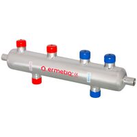 Butelie egalizare hidraulica inox izolata D=1" P=70Kw 2 circuite ERMETIQ