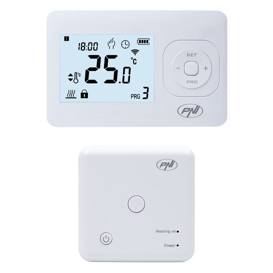 Termostat ambianta cu radio comanda programabil PNI-CT62 TuyaSmart